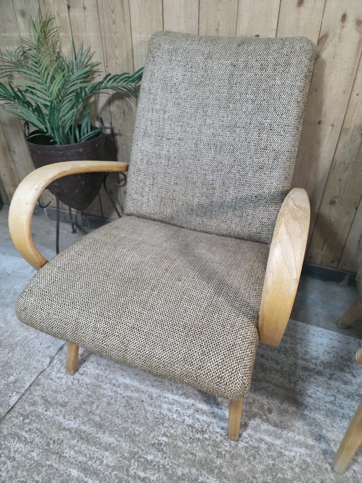 Pair Of Mid Century Jaroslav Smidek Retro Armchairs 1960s Czechoslovakian Design photo Furniture
