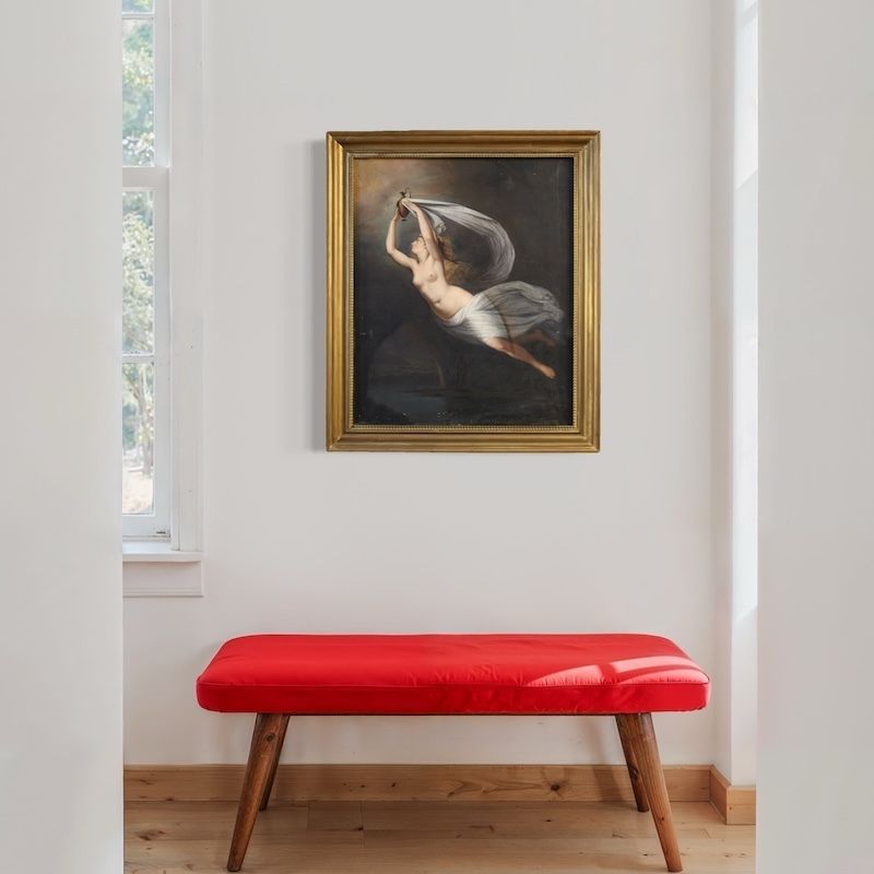 19th Century Italian Mythological Painting photo vinterior