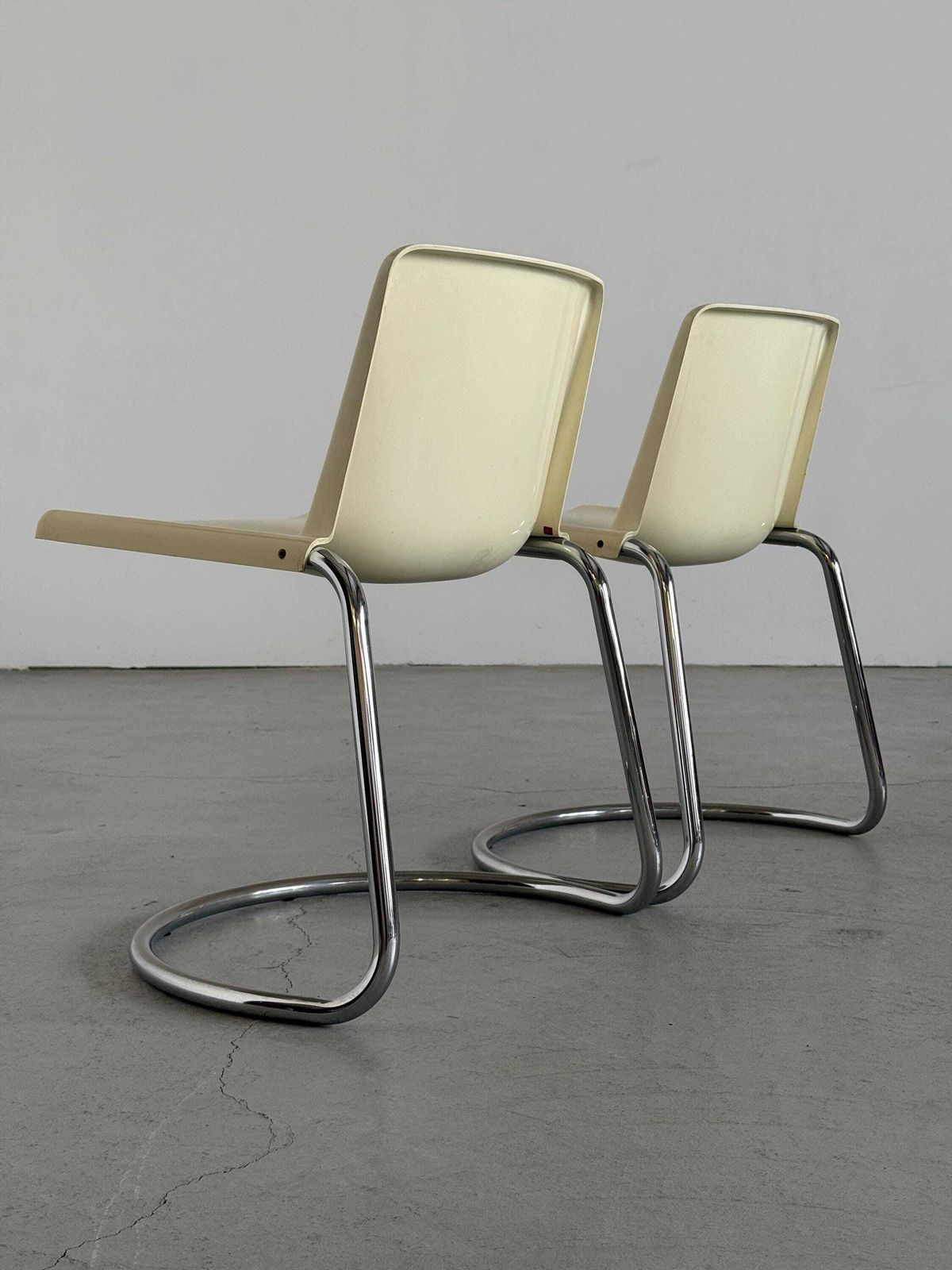 Pair Of ‘Alessia’ Dining Chairs By Giotto Stoppino For Driade, 1970s photo Furniture