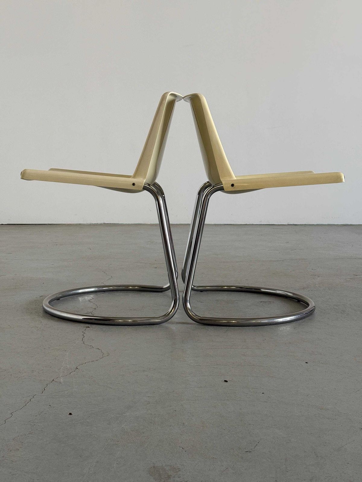Pair Of ‘Alessia’ Dining Chairs By Giotto Stoppino For Driade, 1970s photo 832.0