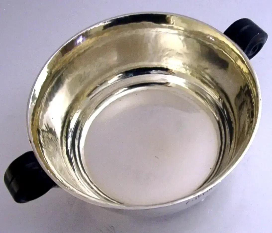 German Arts & Crafts Solid Silver Bowl C1910 Antique 150g