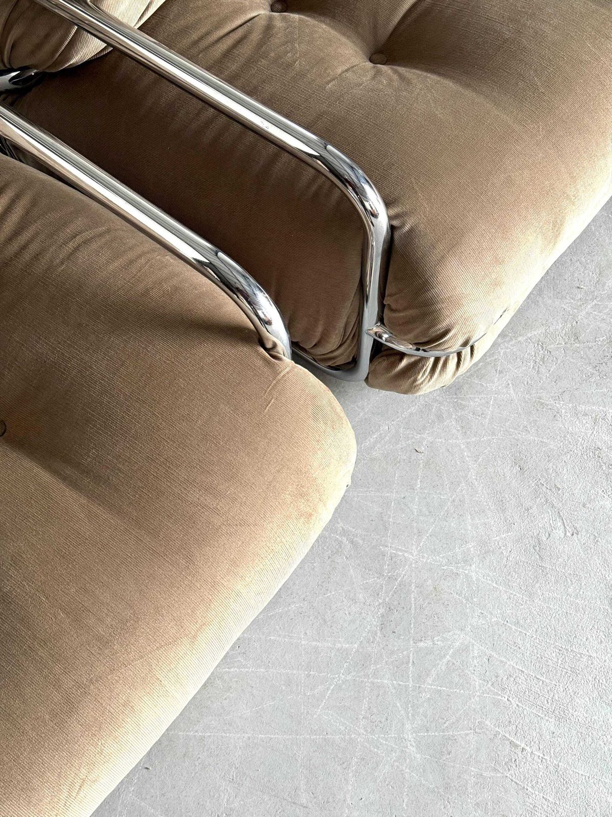 5064.0 Reserved Pair Of Vintage Italian Armchairs By Mario Sabot, 1970s photo