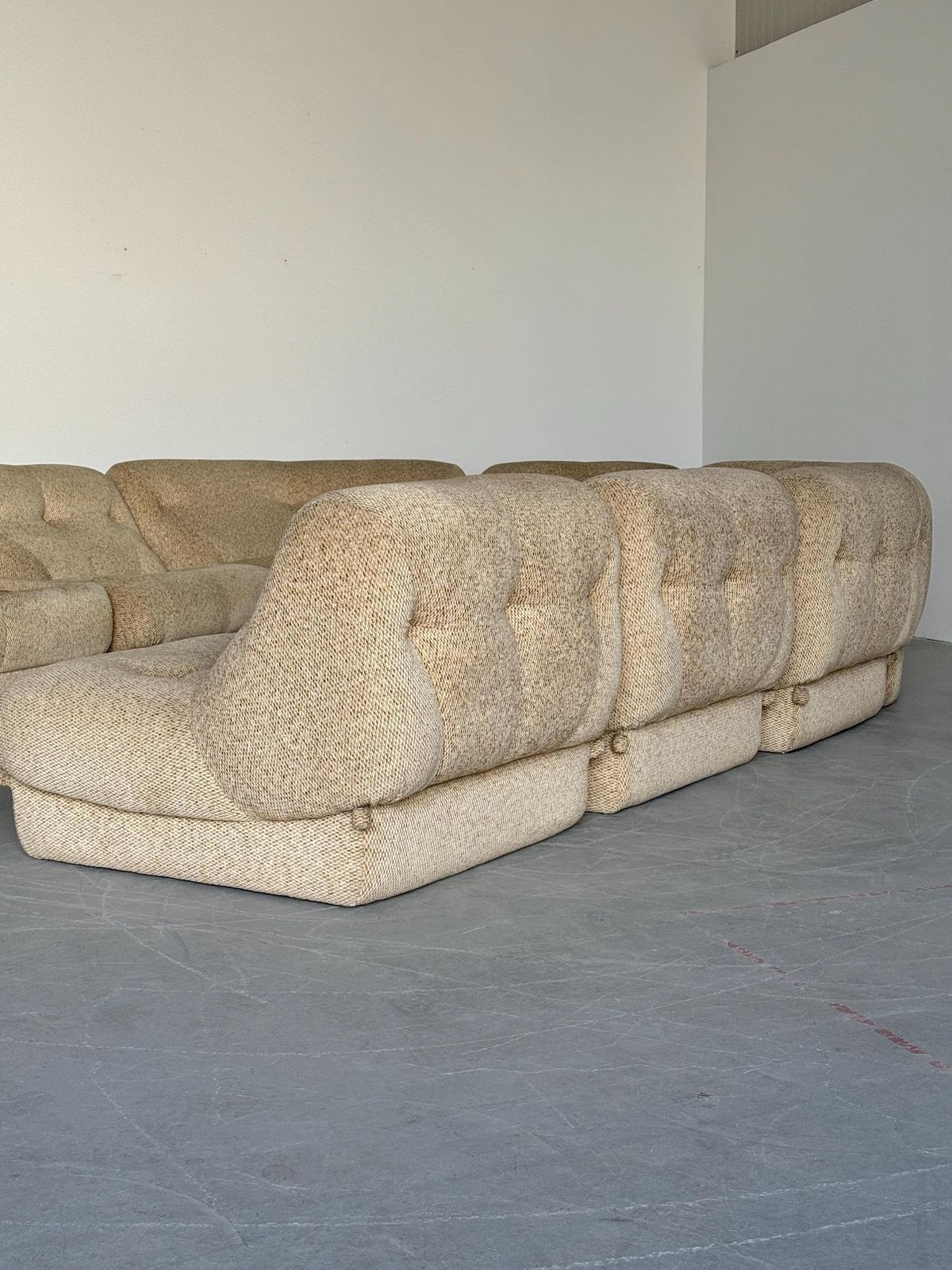 Reserved Large Mid Century ‘Nuvolone’ Modular Sofa Or Living Room Set By Rino Maturi For Mimo Padova, 1970s Italy photo 7686.0
