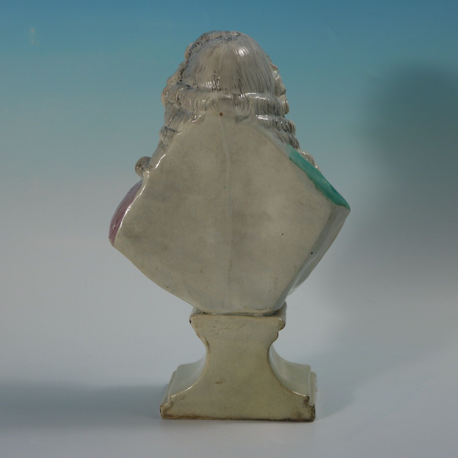 Staffordshire Pearlware Bust Of The Composer Handel photo 2535.0