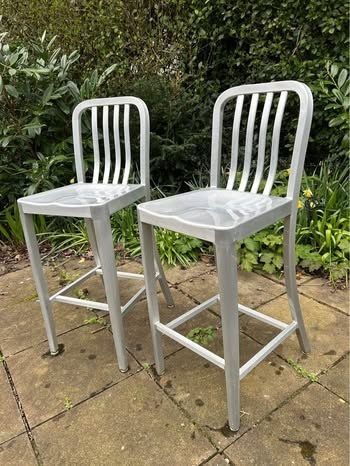 Pair Of Vice Versa Designer Bar Stools photo furniture