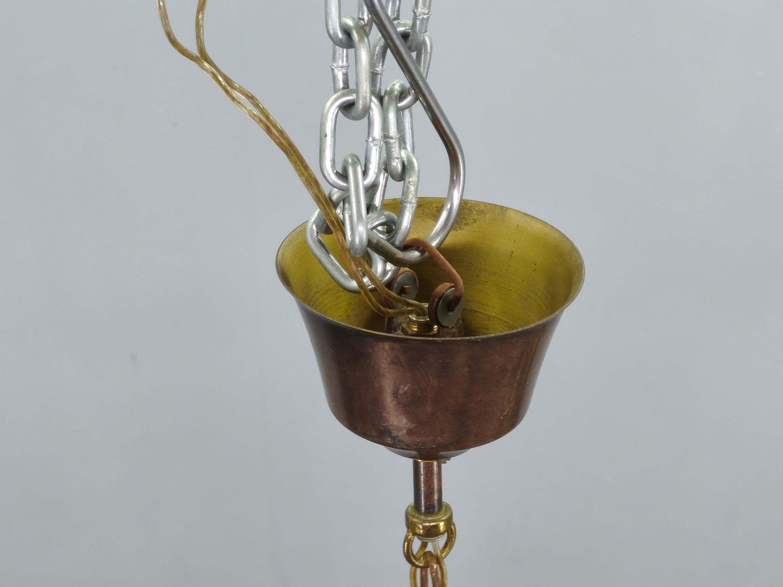 photo for sale Pair Of Murano Glass Pendant Lights, Italy, 1960s