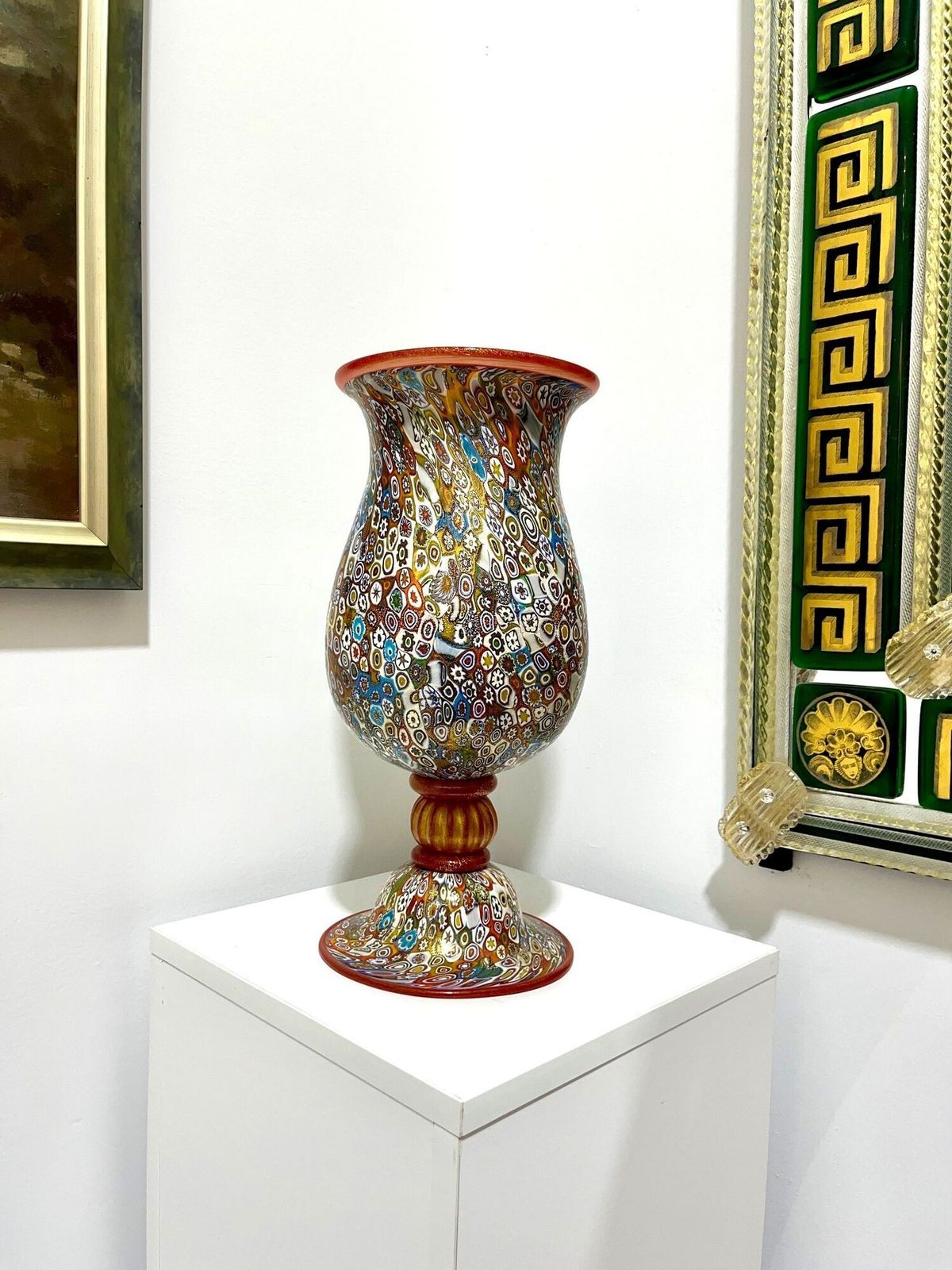 Gambaro & Poggi   Murrine Murano Vase By Gambaro photo furniture