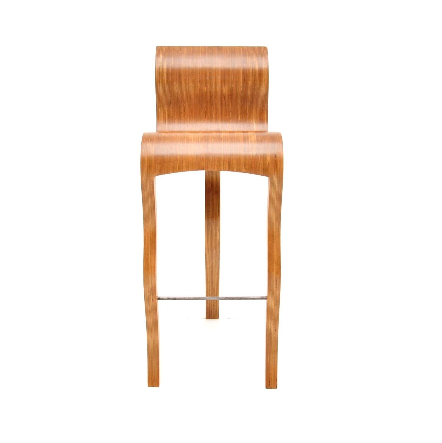 Vintage Laminated Sculptural Bar Stool photo 488.0