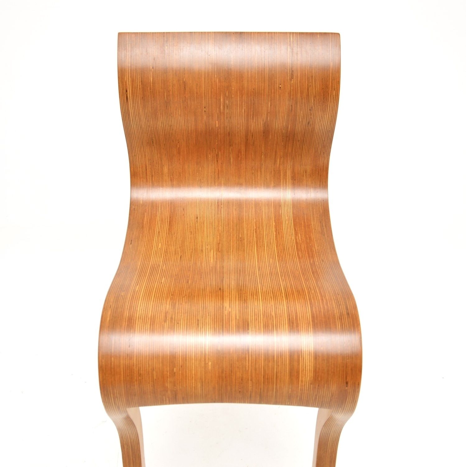Vintage Laminated Sculptural Bar Stool photo vinterior
