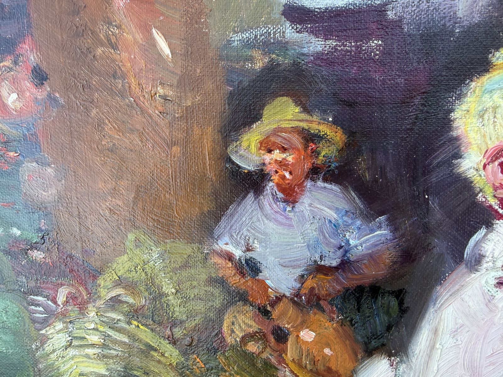 Ignacio Gil Sala Ibiza Children In White Village Mediterranean Figurative Oil Painting Spain 1970s photo 4900.0