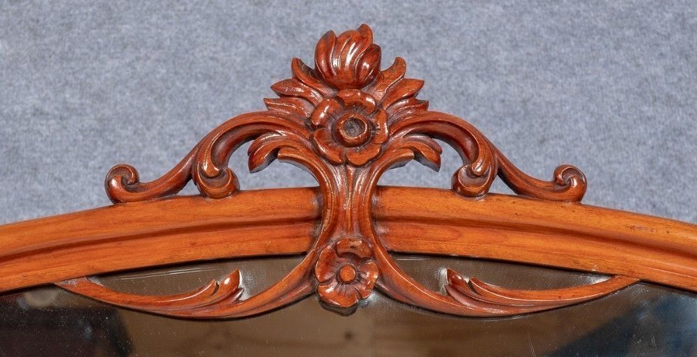Victorian Walnut Mirror Back Credenza photo for sale