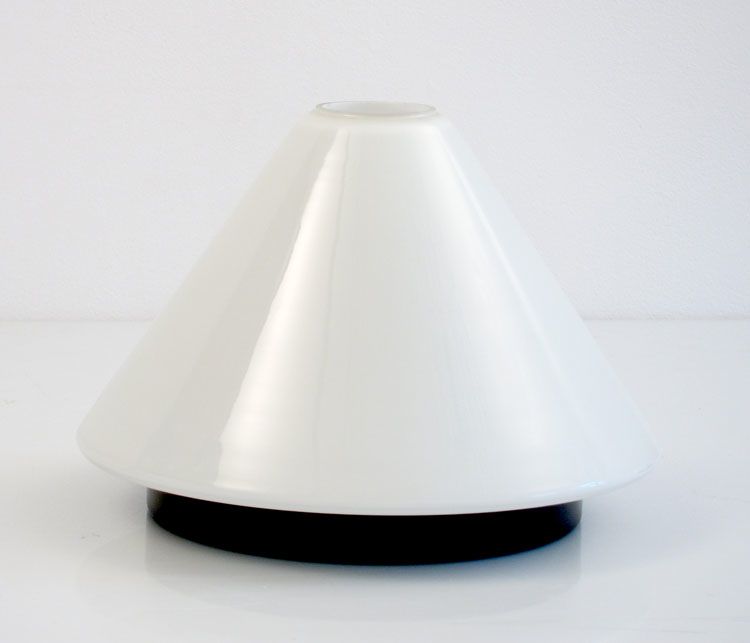 50s Philips Louis Kalff Glass & Metal Table Lamp – Mid Century Design