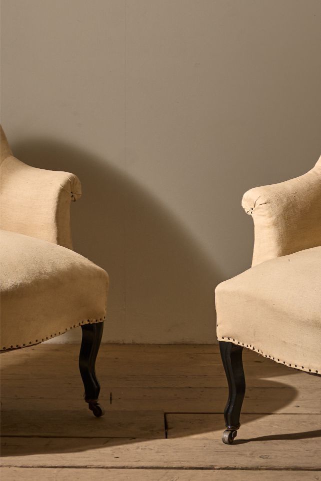 Pair Of Napoleon III Tub Chairs photo furniture