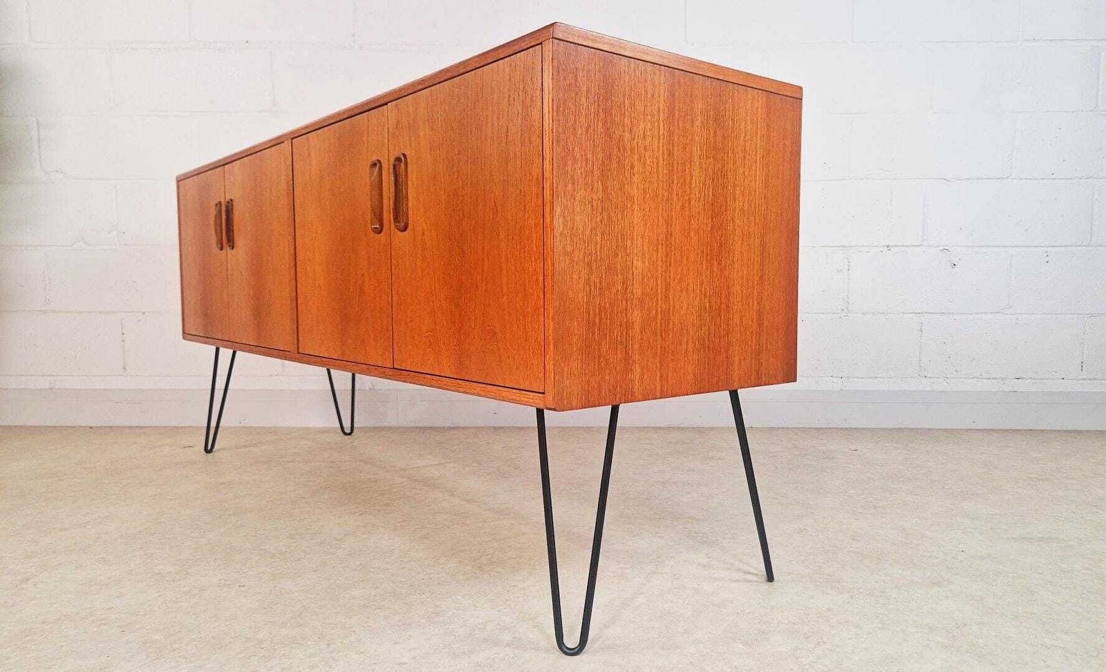 V.B Wilkins G Plan Fresco Red Label Vintage Mid Century Sideboard Buffet Credenza Pg128 photo 559.0