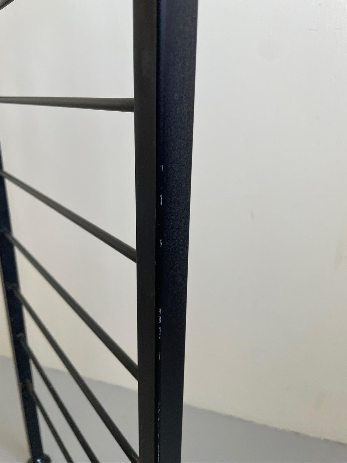200cm X 35cm Black Staples Ladderax Ladder 2 Feet Room Divider photo vinterior