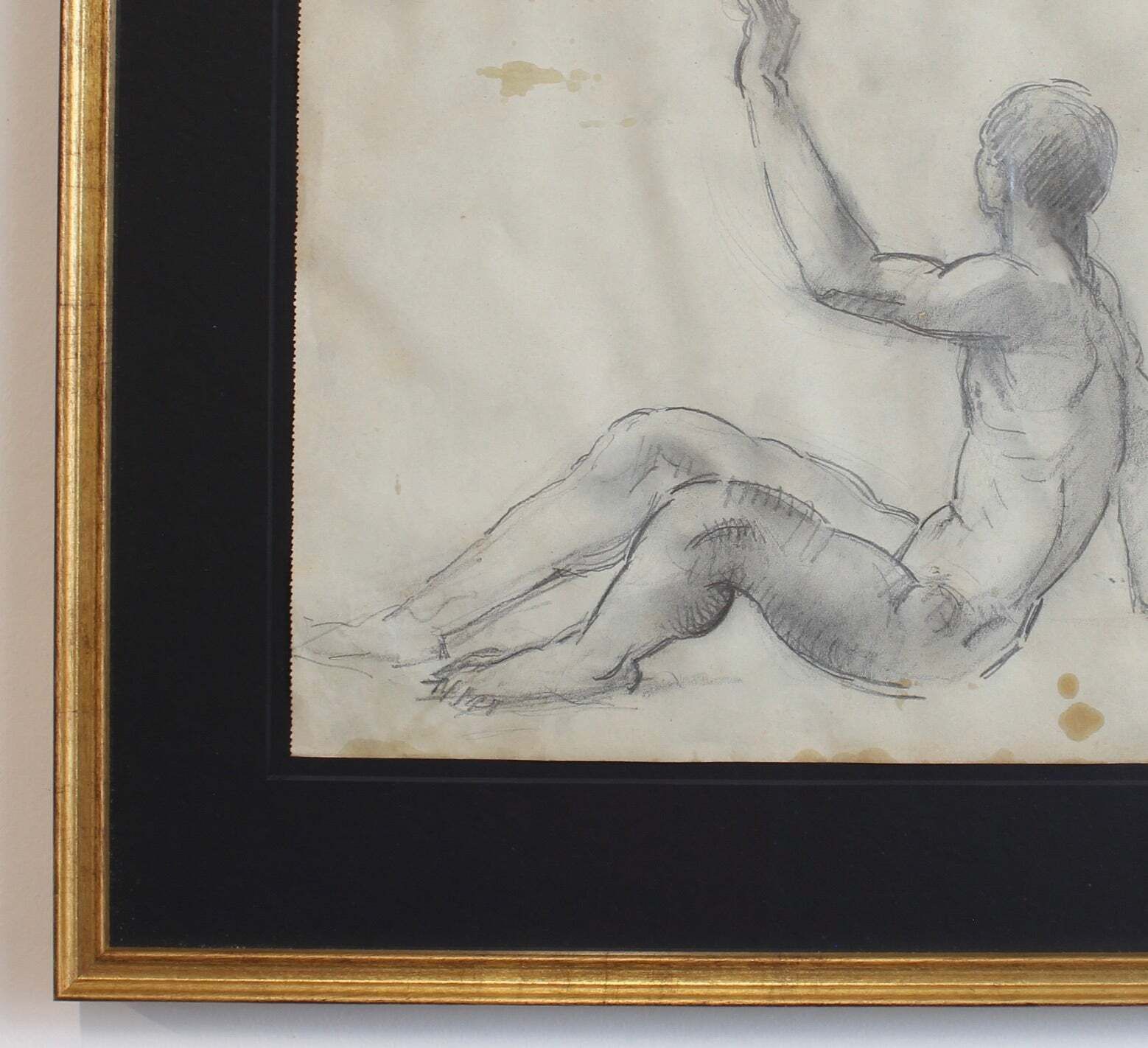 'Study Of Male Nude' By Guillaume Dulac (Circa 1920s) photo for sale