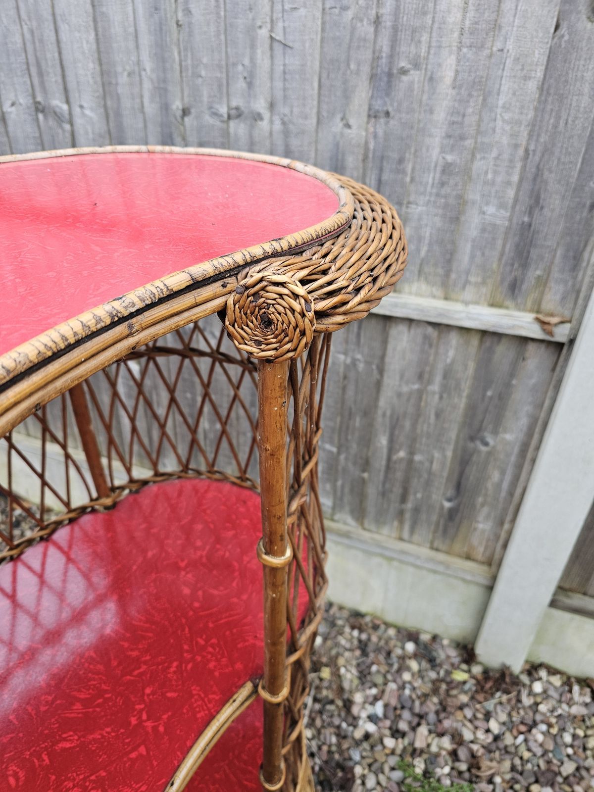 photo furniture Vintage Italian Wicker Rattan Mid Century Bar