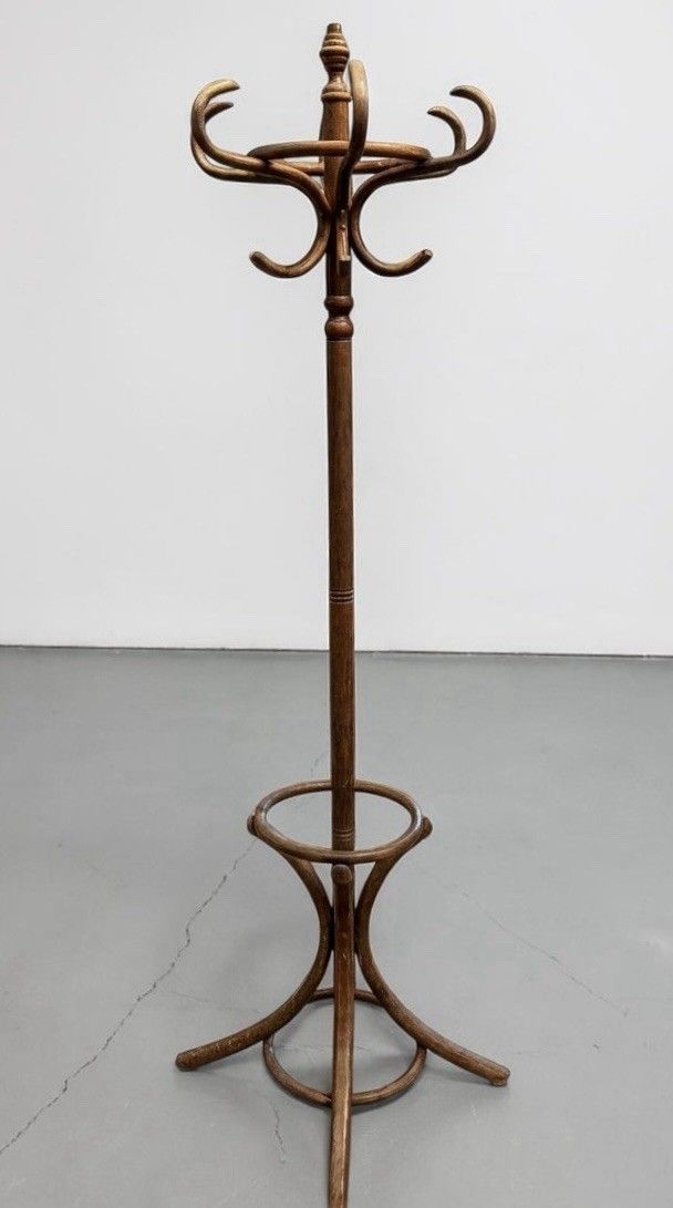 Vintage Bentwood Coat And Hat Stand Edwardian C1910 Thonet Style