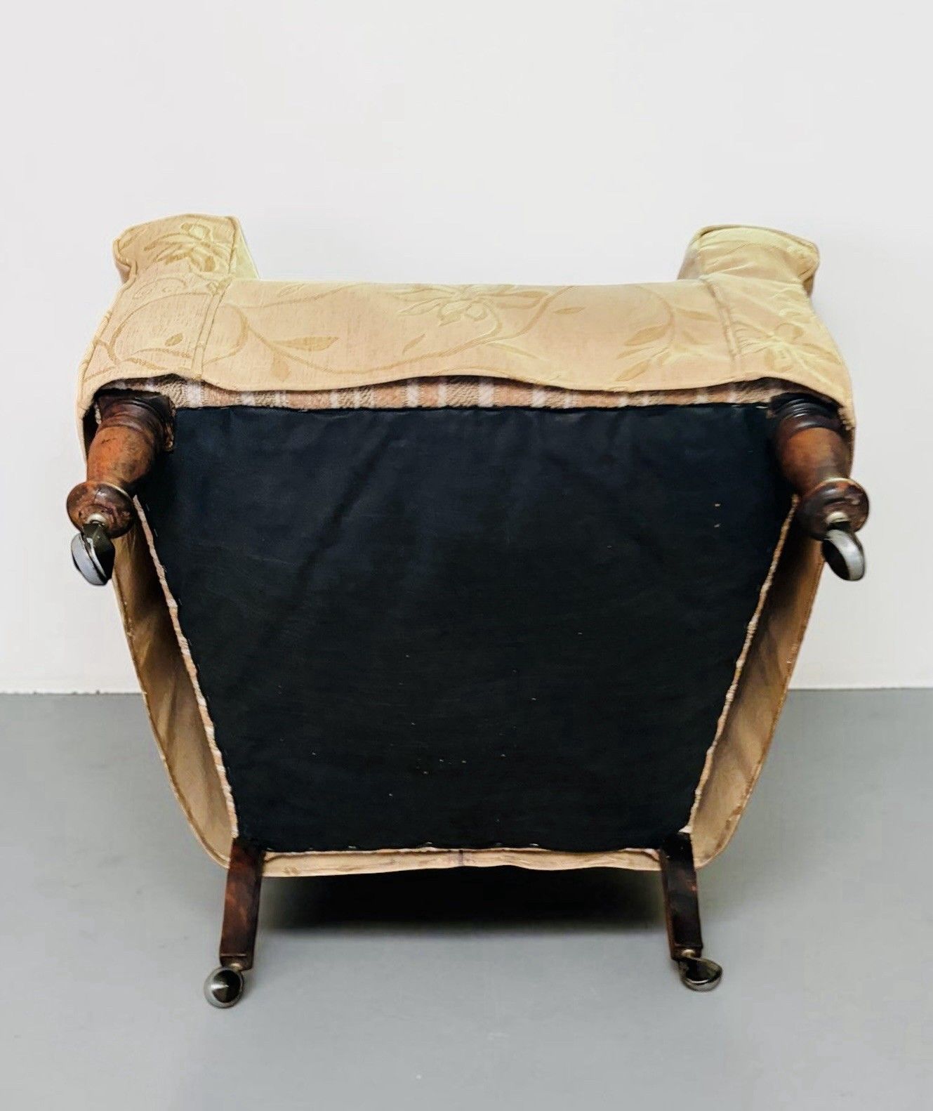 Antique Country House Walnut Armchair Wingback Victorian C1890s Superb Quality photo vintage