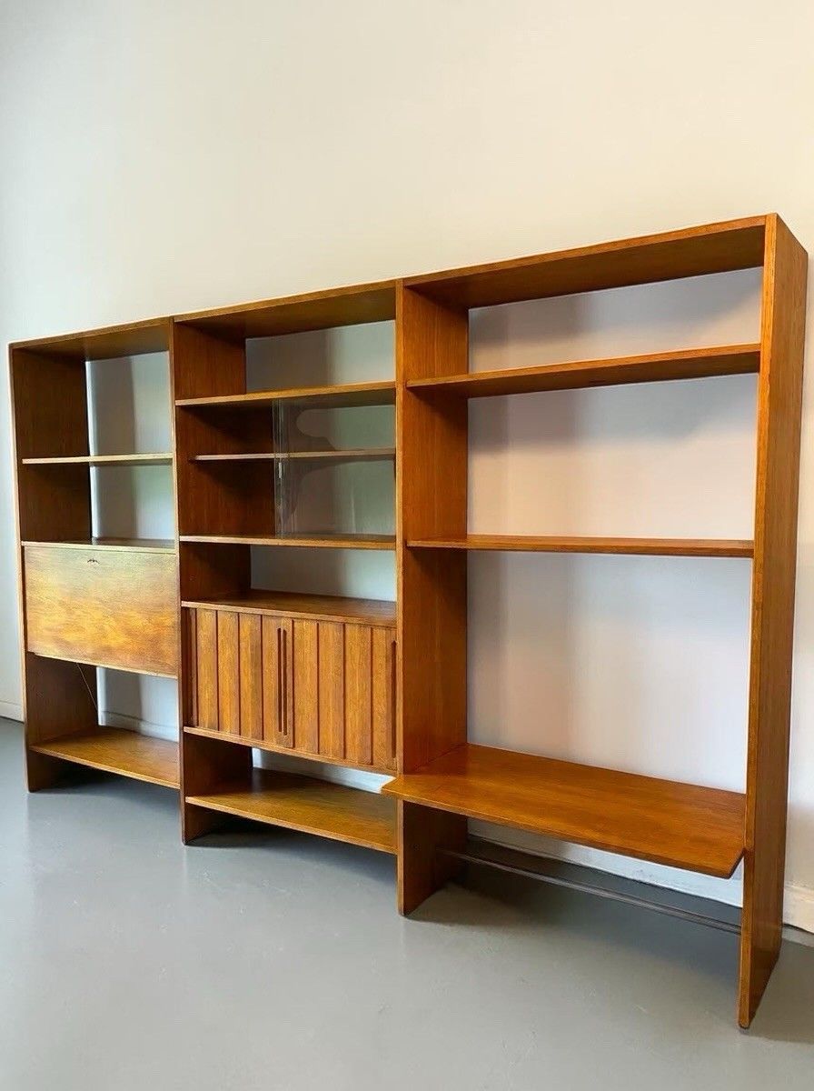 photo furniture Hans Wegner Ry 100 Oak Shelving System Bookcase Mid Century C1960s Very Rare