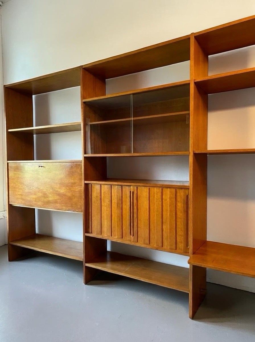 photo for sale Hans Wegner Ry 100 Oak Shelving System Bookcase Mid Century C1960s Very Rare