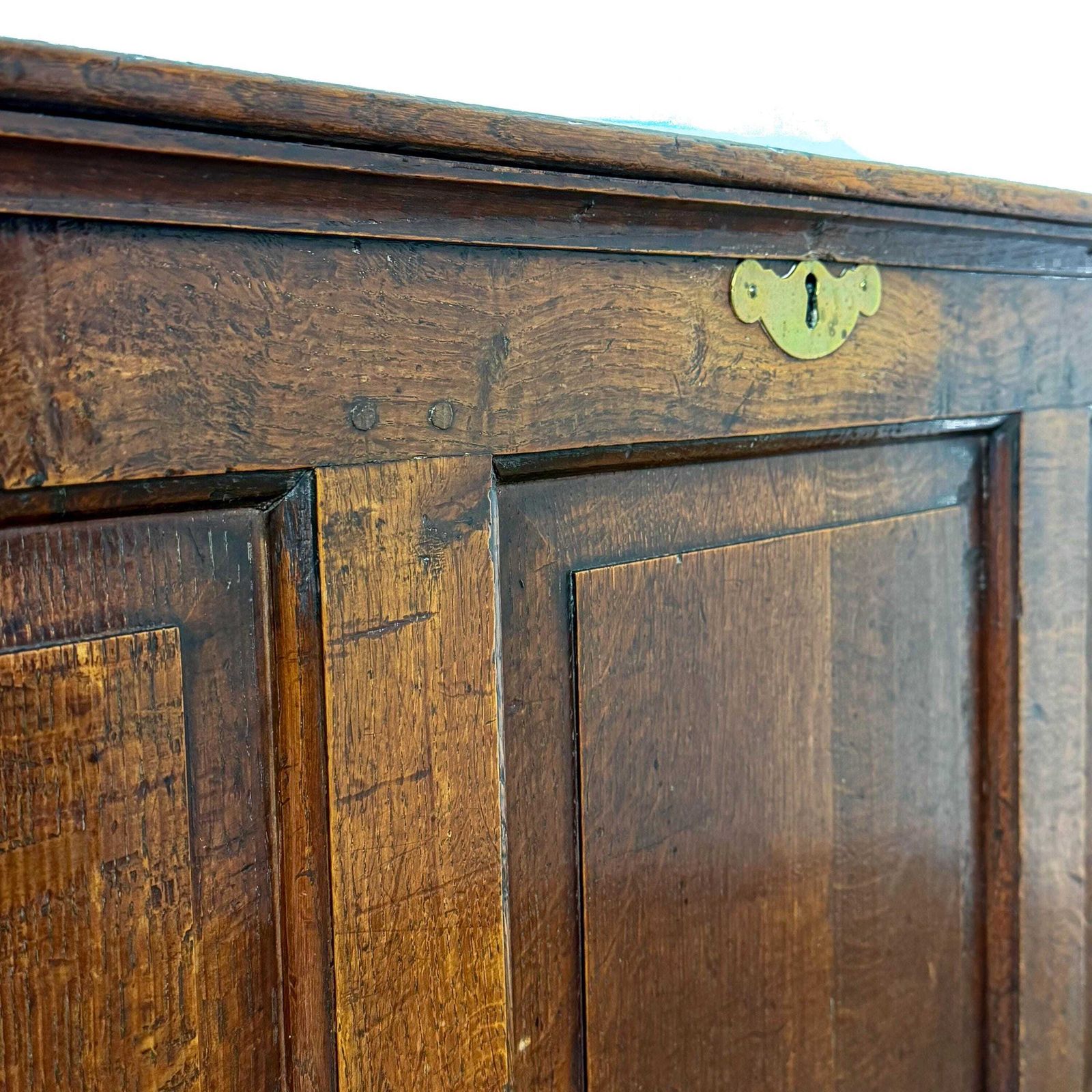 photo furniture Antique Large Oak Mule Chest | Oak Chest | Antique Storage | Antique Furniture | Antique Blanket Box | Antique Coffer