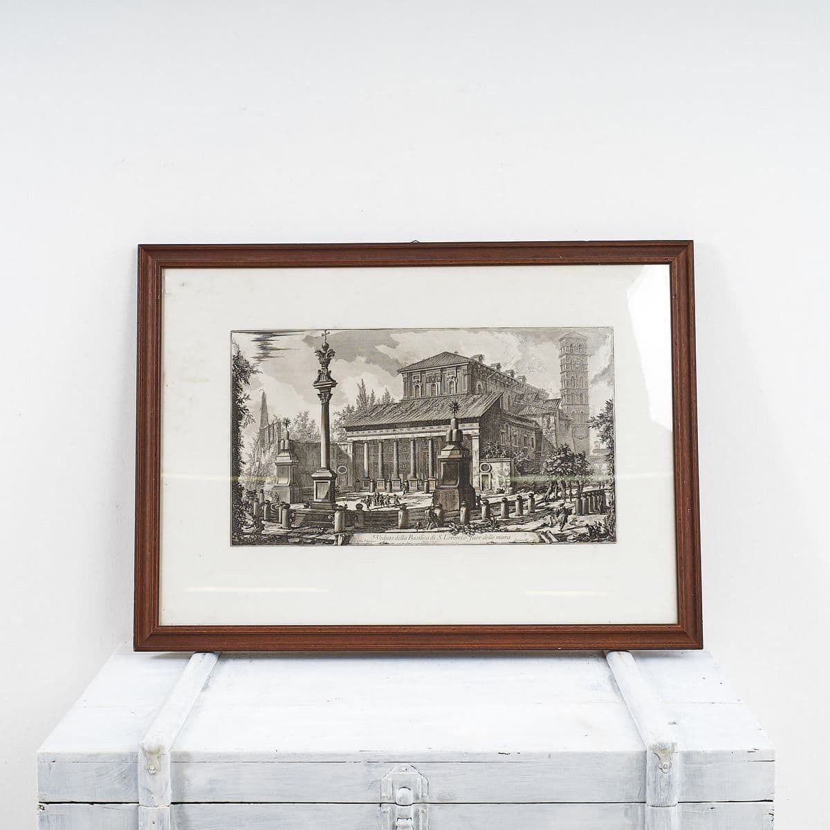 Historical Engraving Of St. Lawrence By Giovanni Battista Piranesi