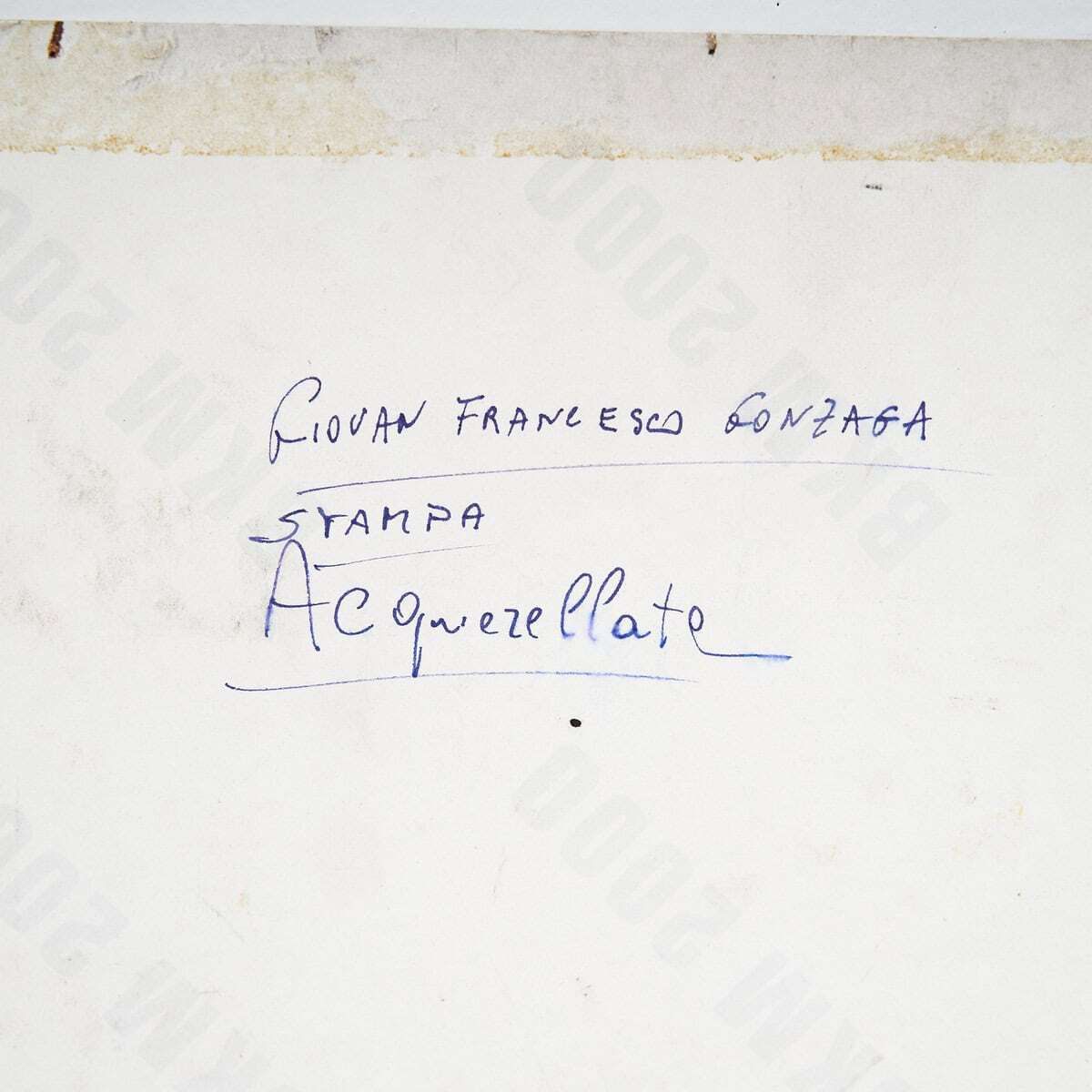 Watercolor Print Of Historical Knights, Giovan Francesco Gonzaga photo 76.0