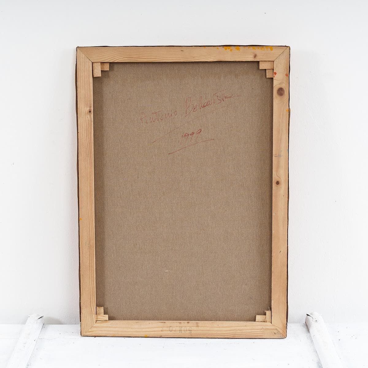 Mixed Media On Canvas, Jackson Pollock And Technology, 1999 photo Art