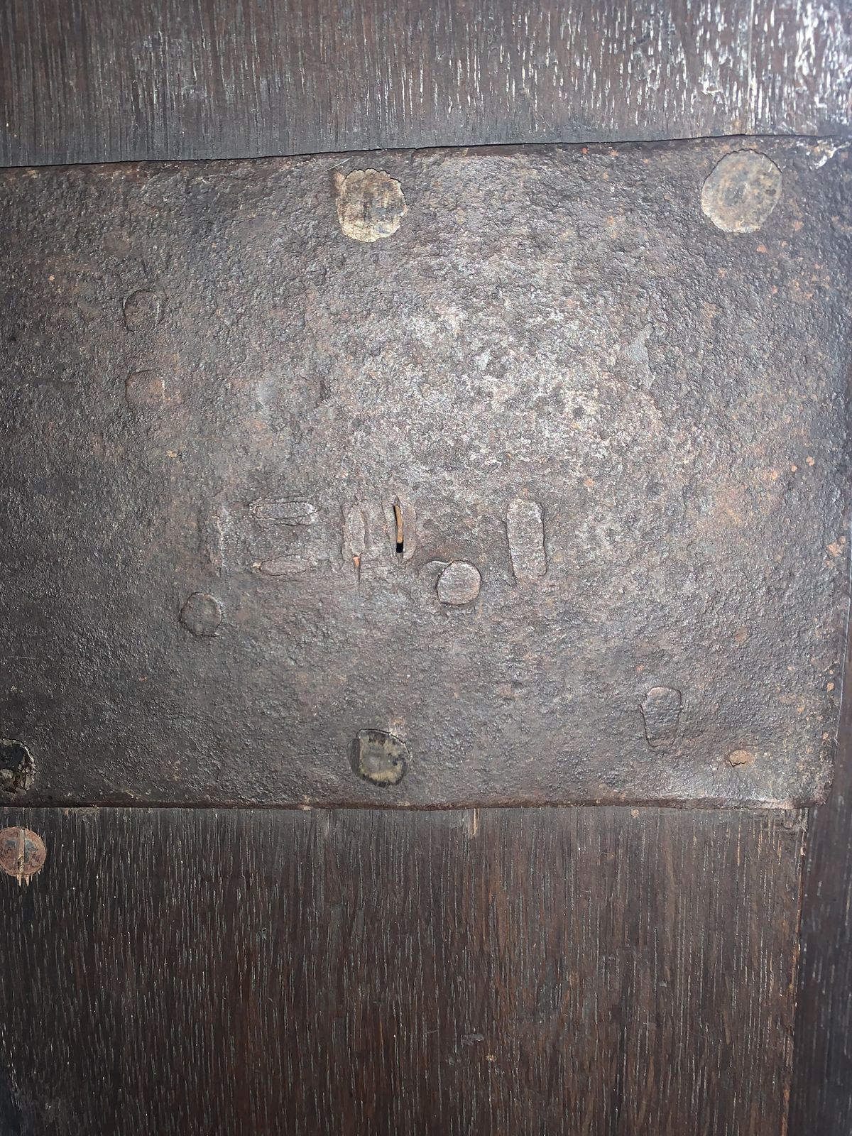 photo for sale Antique 17th Century Court Cupboard Anno 1609