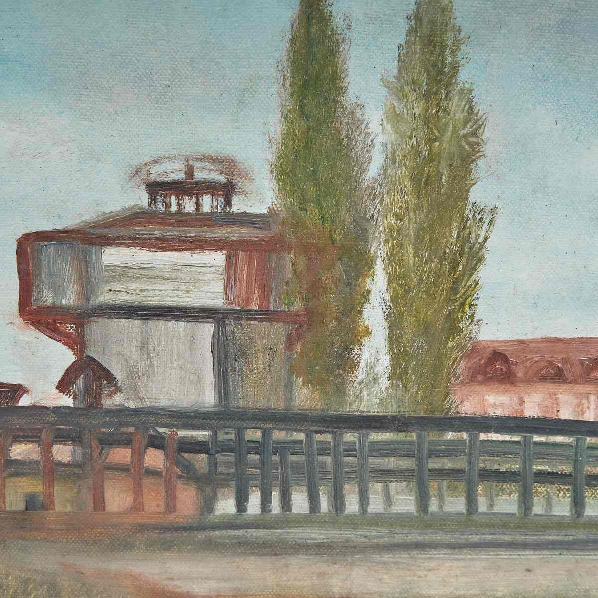 Painting Made In Ferrara In The 1970s photo for sale