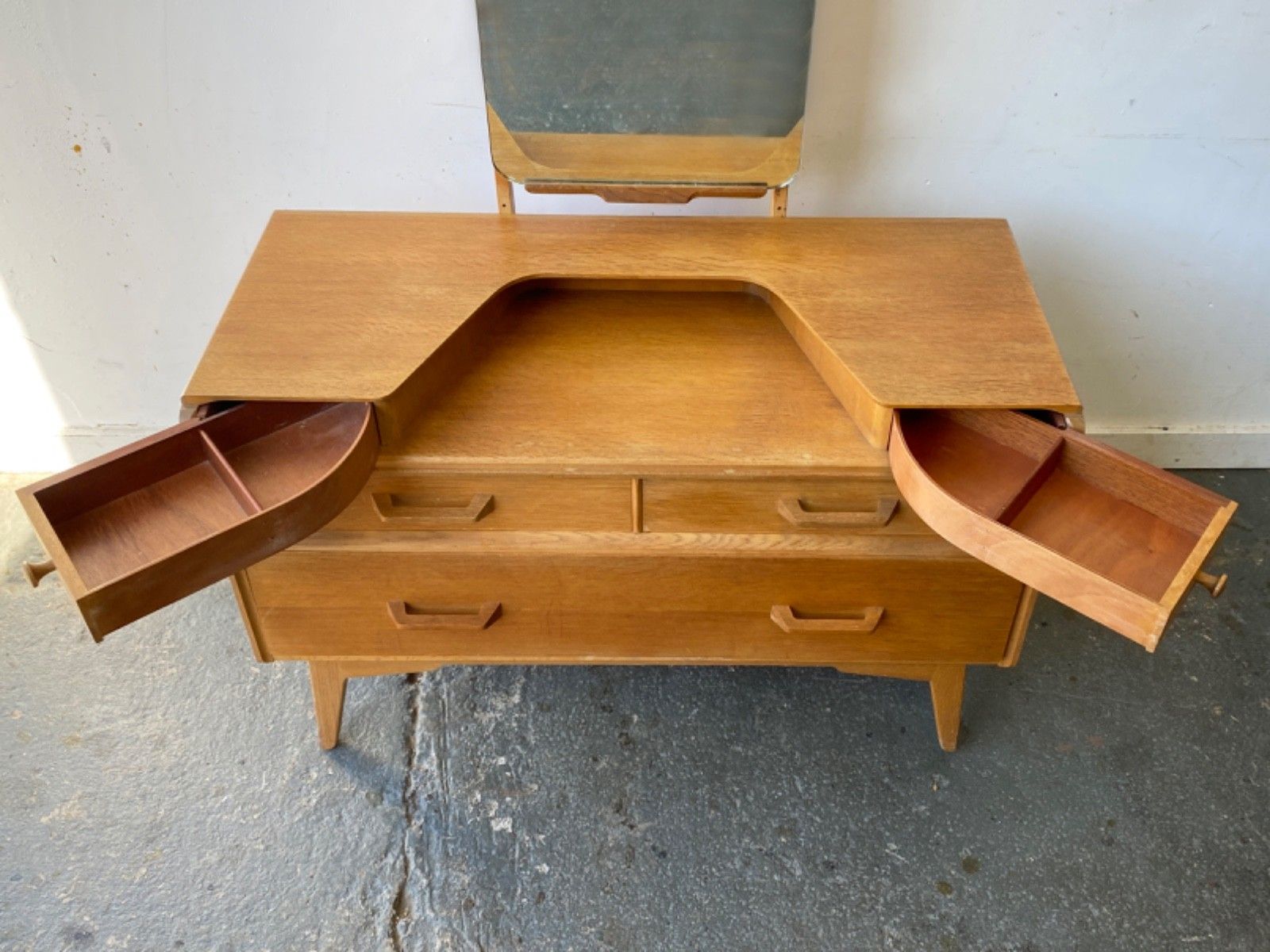Mid Century 1950s Oak Dressing Table By E. Gomme / G Plan photo Furniture
