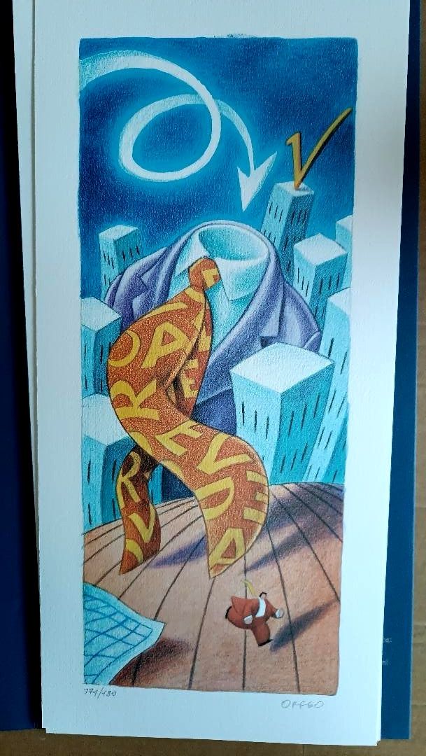 3 Lithographs From Album "Three Lords In The Night" Orpheus Armando photo Art