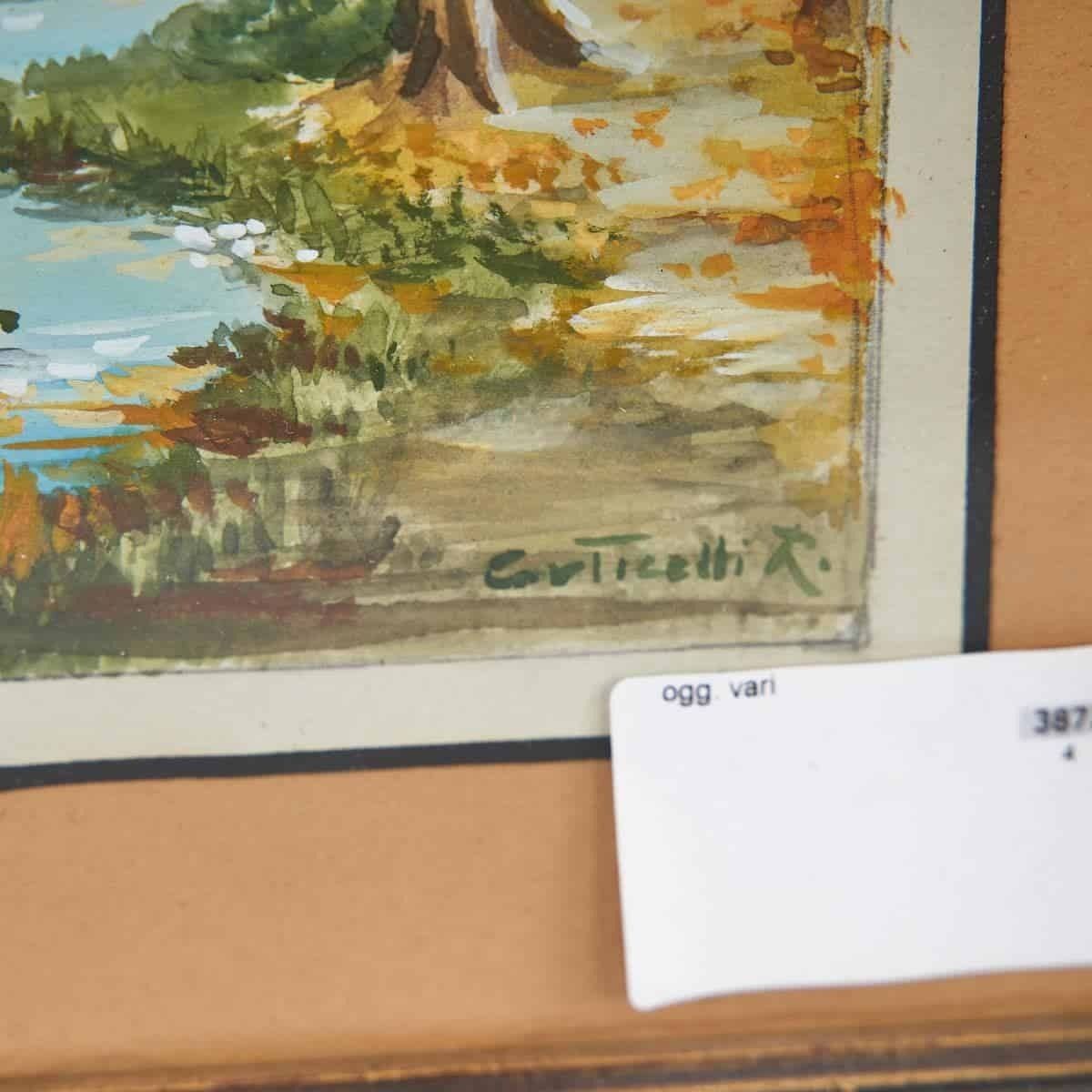 Vintage Oil Painting, Signed By Aldo Pironti, Boats And Sea photo Art