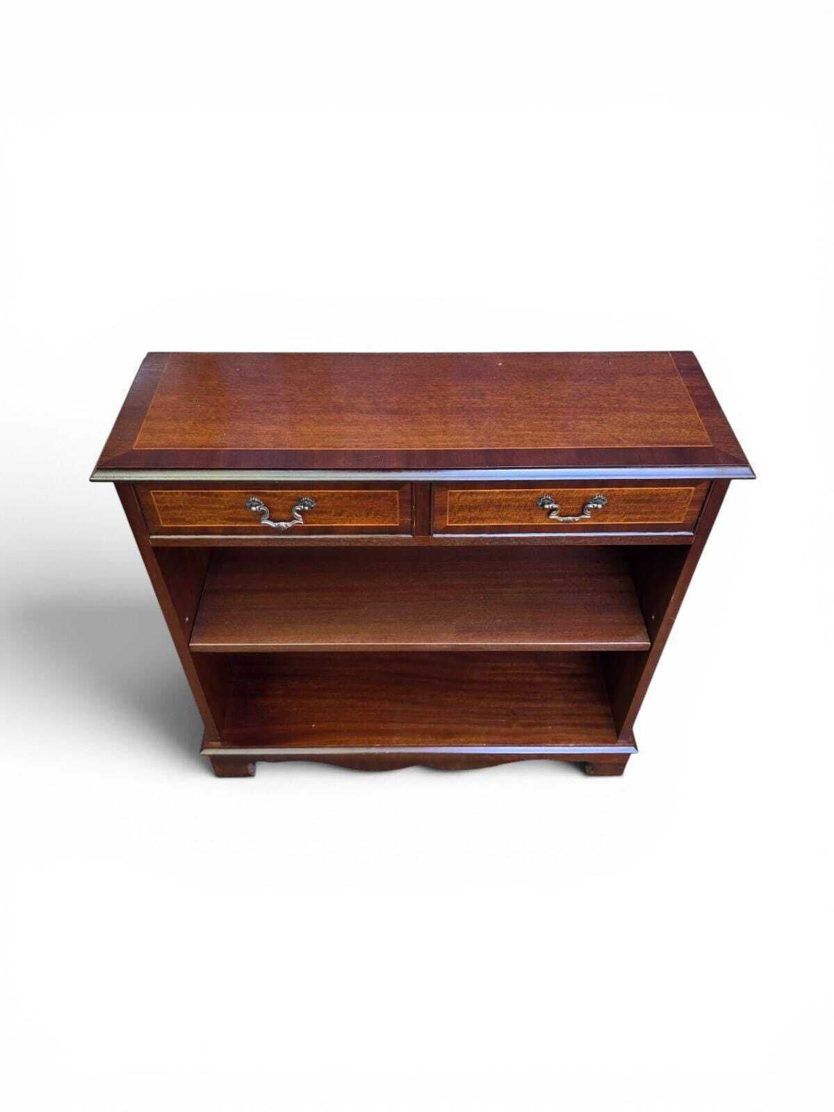 Vintage Bookcase / Cabinet With Drawers / C1970 photo Furniture