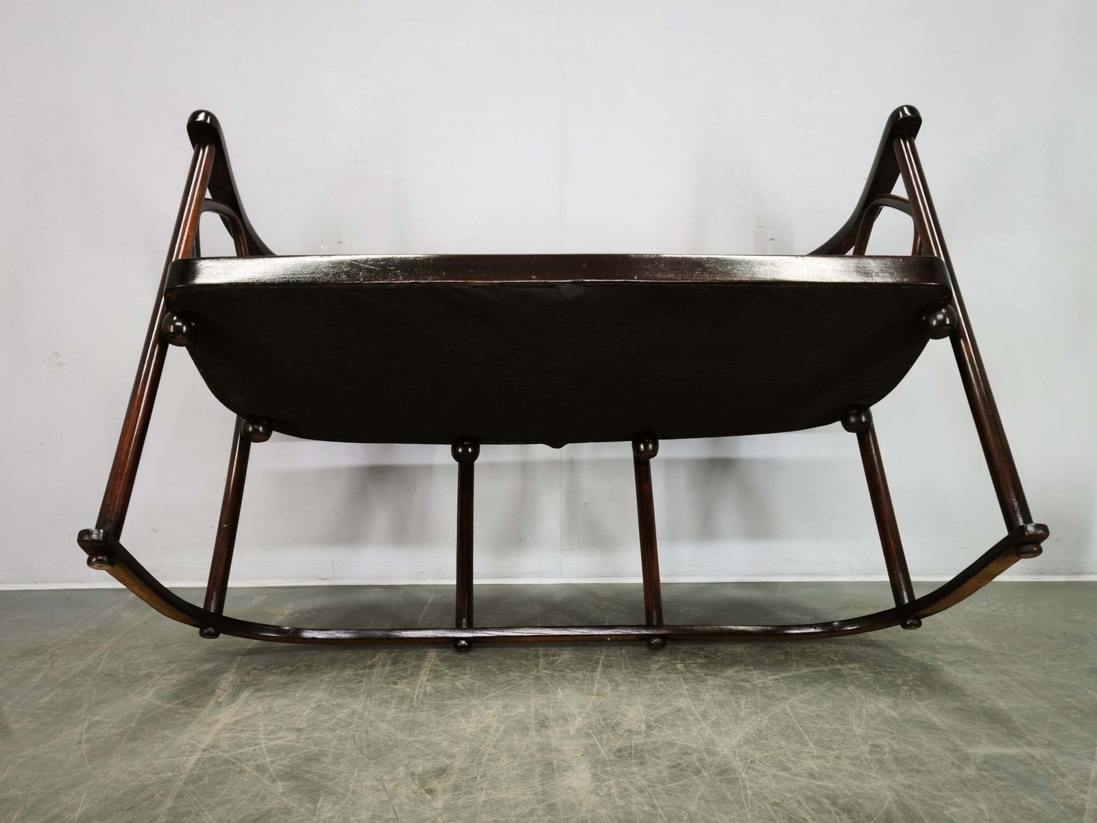 photo buy Josef Hoffmann Style Fledermaus Art Nouveau Sofa, 1930s