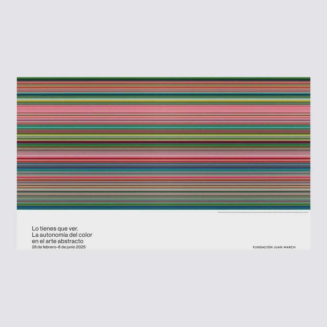 Original Gerhard Richter Exhibition Poster   Strip 921   Stunning Museum Print