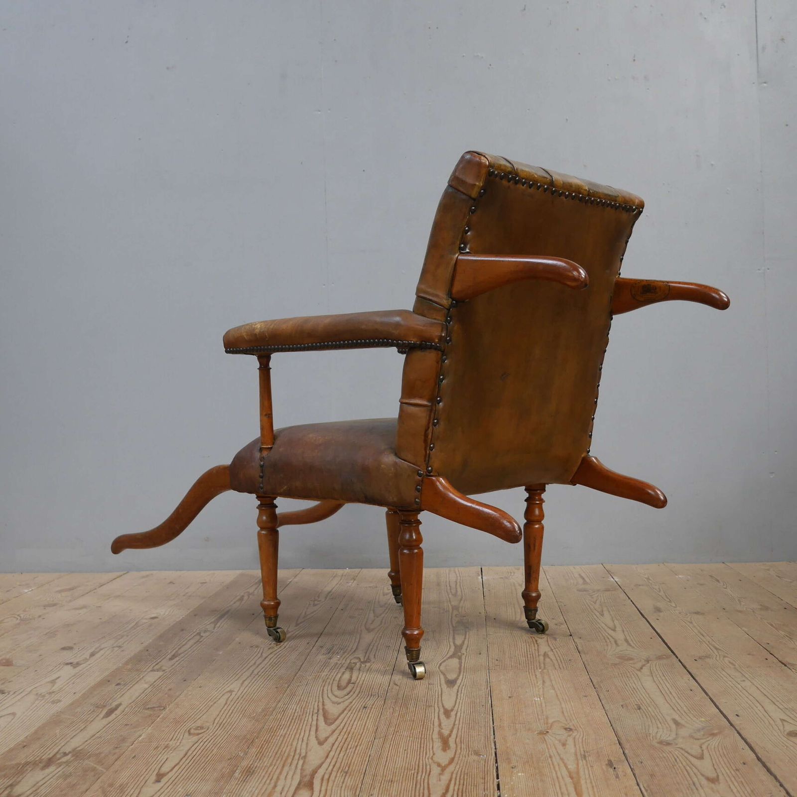 Leather Sedan Chair By J Ward Of Leicester Square photo buy