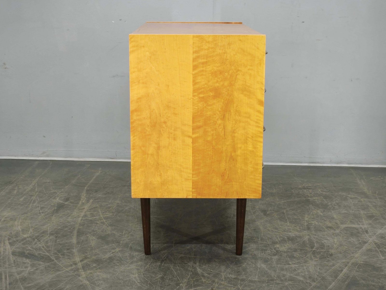 1970s Up Zavody Czech Mid Century Vanity Chest With Mirror photo for sale