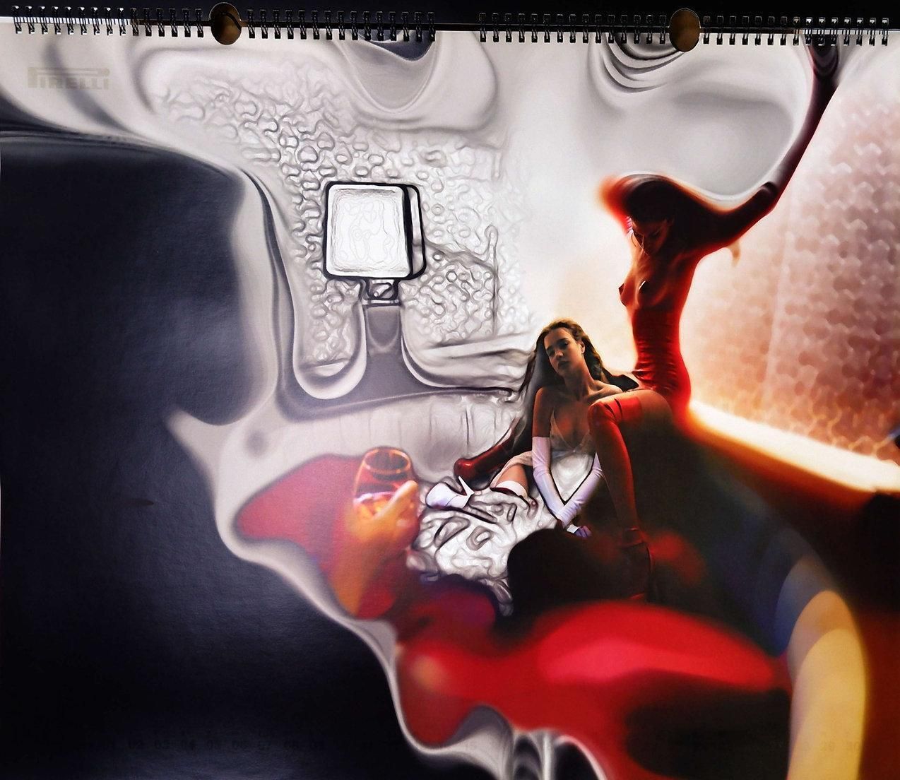 Pirelli Calendar 2004 Shot By Nick Knight In London photo vinterior