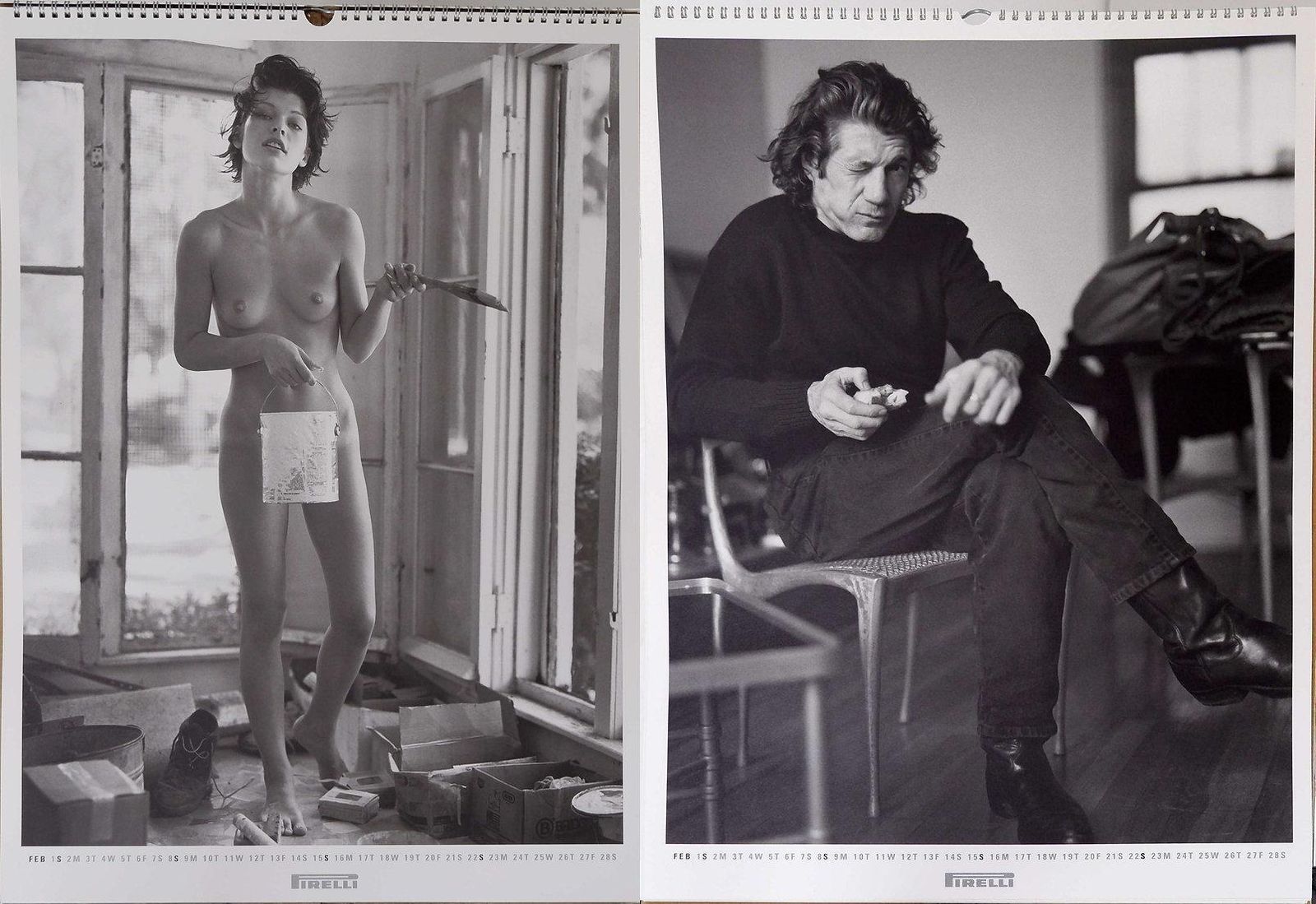 Pirelli Calendar 1998 "Women That Men Live For" By Bruce Weber. photo furniture
