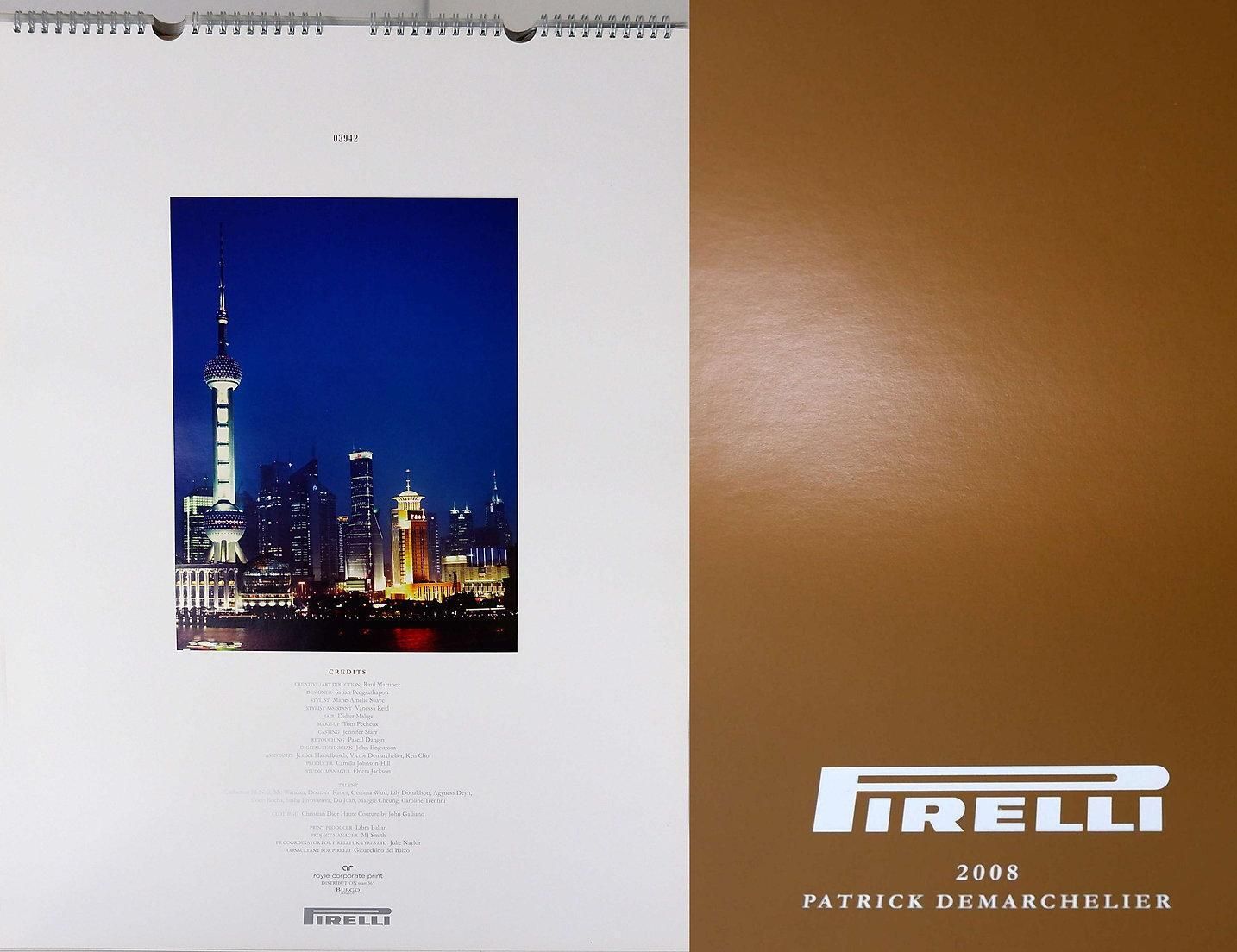 Home Decor Pirelli Calendar 2008 "Pearls Of The Orient" By Patrick Demarchelier photo