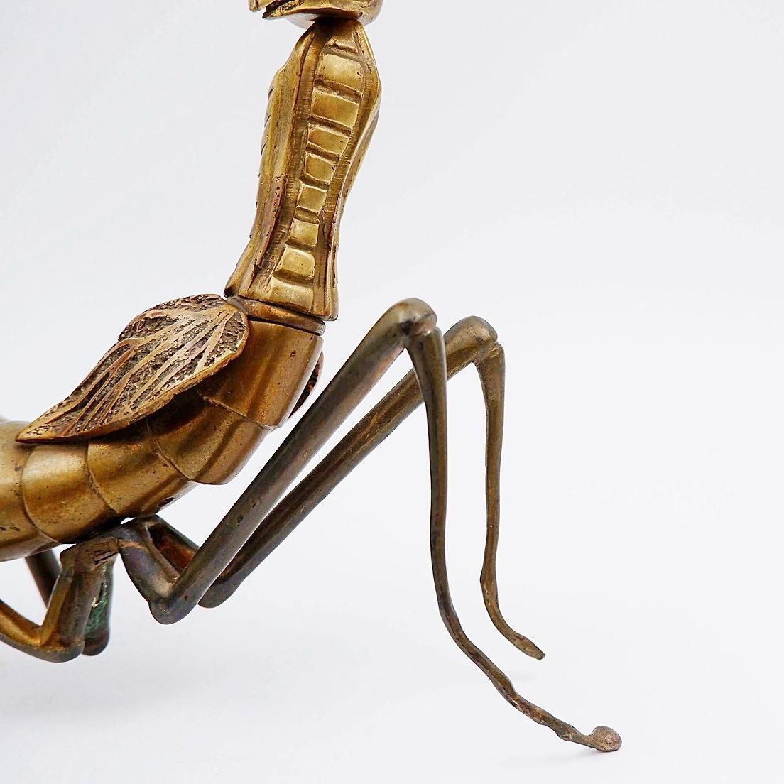 Mid Century Bronze Ants Sculpture In Brass, 1960s Hollywood Regency photo vinterior