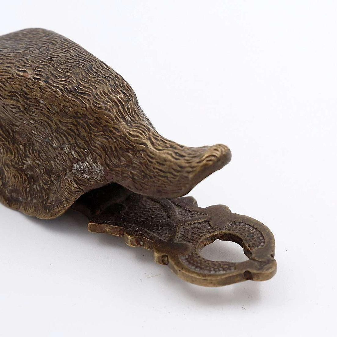 photo furniture Cast Gilt Brass Paper Clip In The Form Of A Snipe   Circa 1900