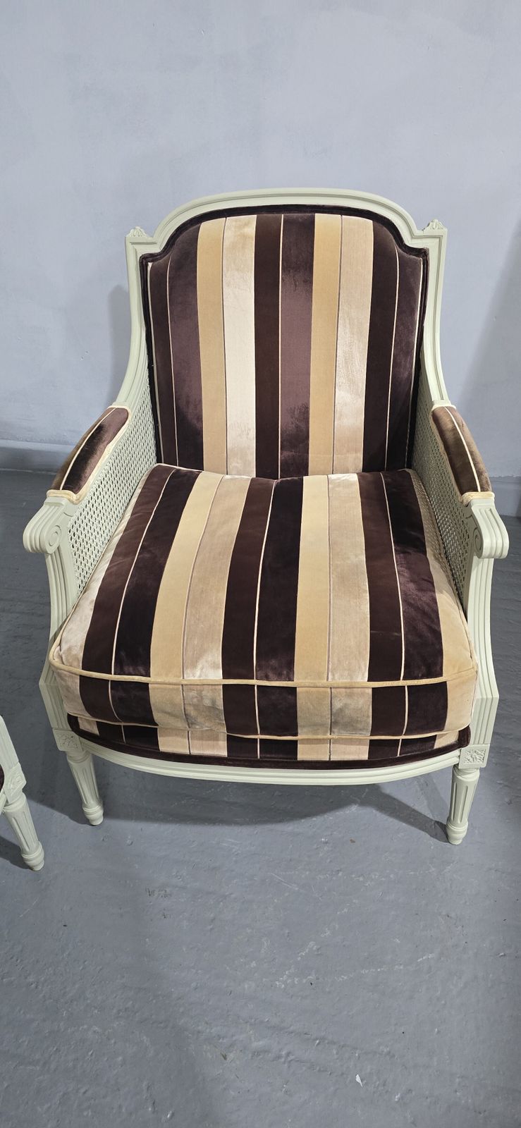 photo furniture Super Pair French Bergere Armchairs
