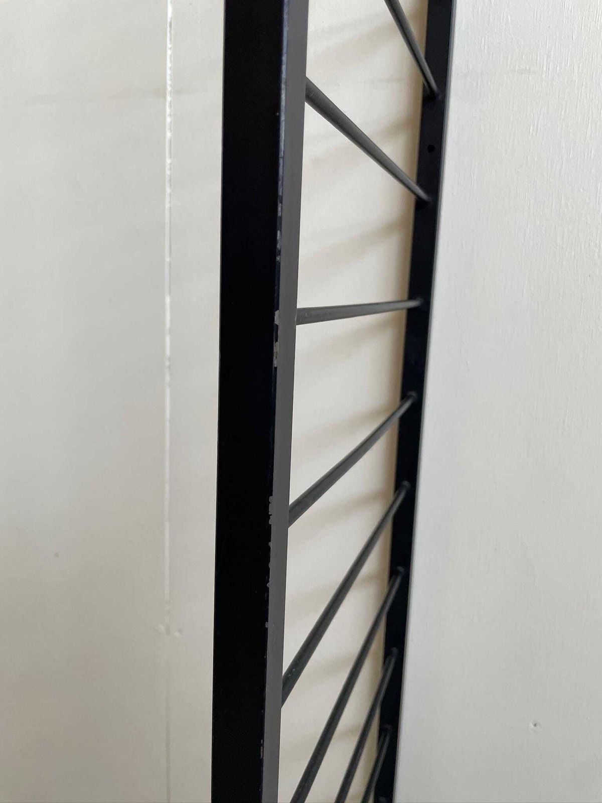 Staples Ladderax 163/165cm X 35cm Medium Black Ladder Lean One Foot photo 105.0