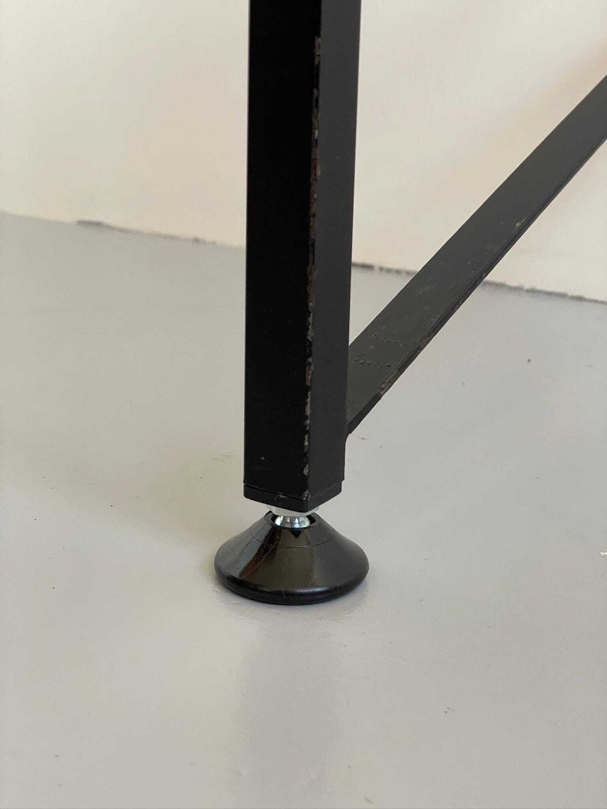 Staples Ladderax 163/165cm X 35cm Medium Black Ladder Lean One Foot photo vinterior