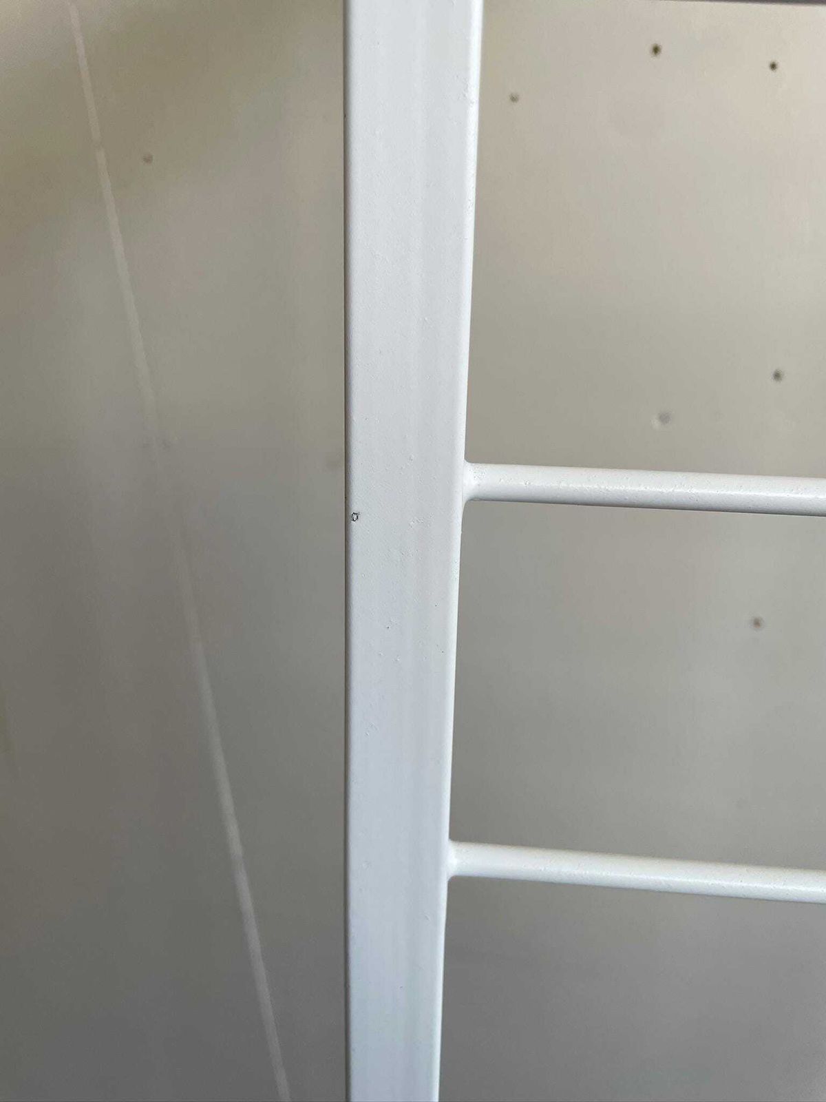 200cm X 35cm White Staples Ladderax Ladder Large Tall One Foot 2 Metre Lean To photo vintage