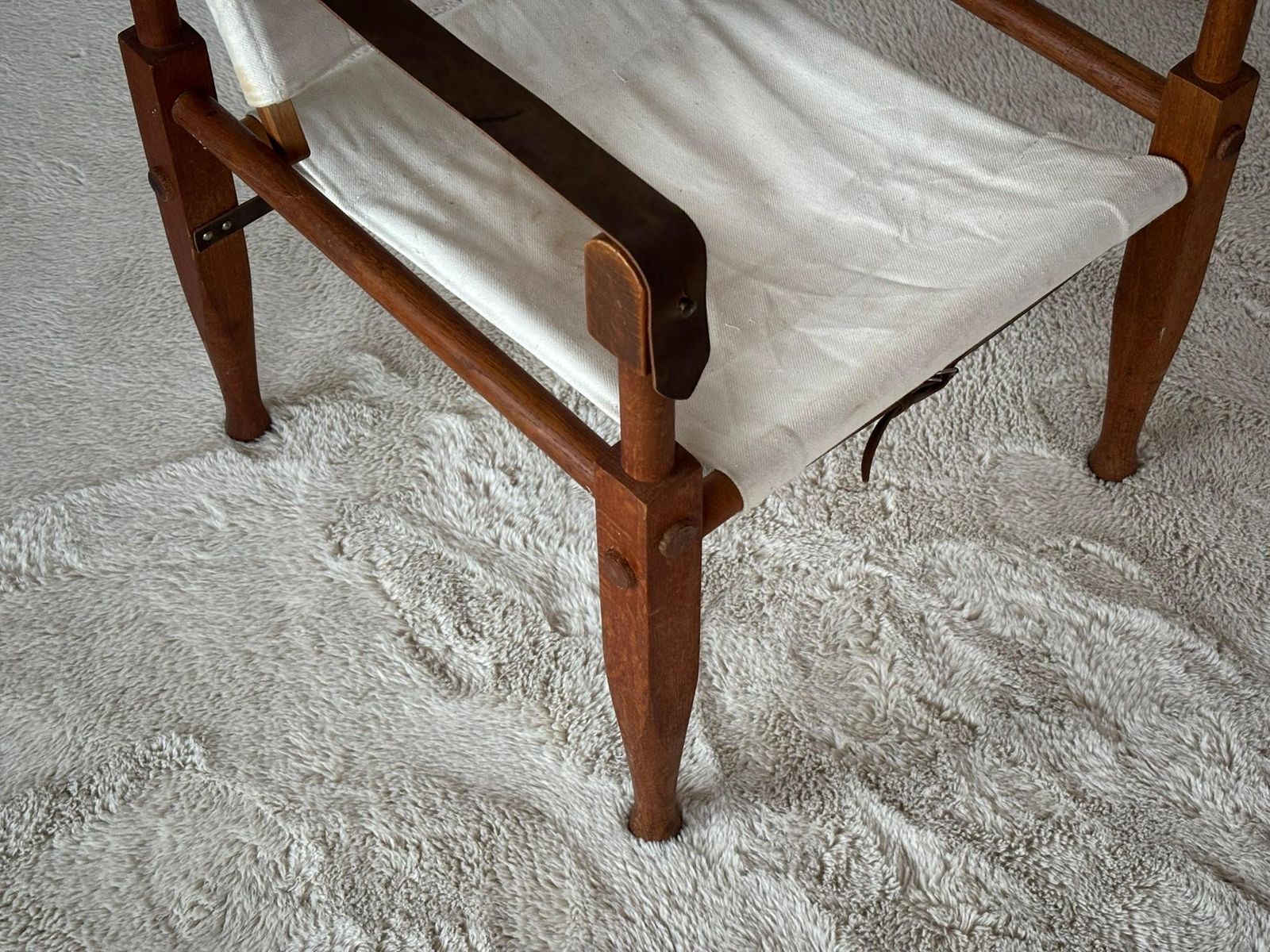 1088.0 Safari Armchair By Wilhelm Kienzle Attributed To Wohnbedarf, Switzerland, 1950s photo