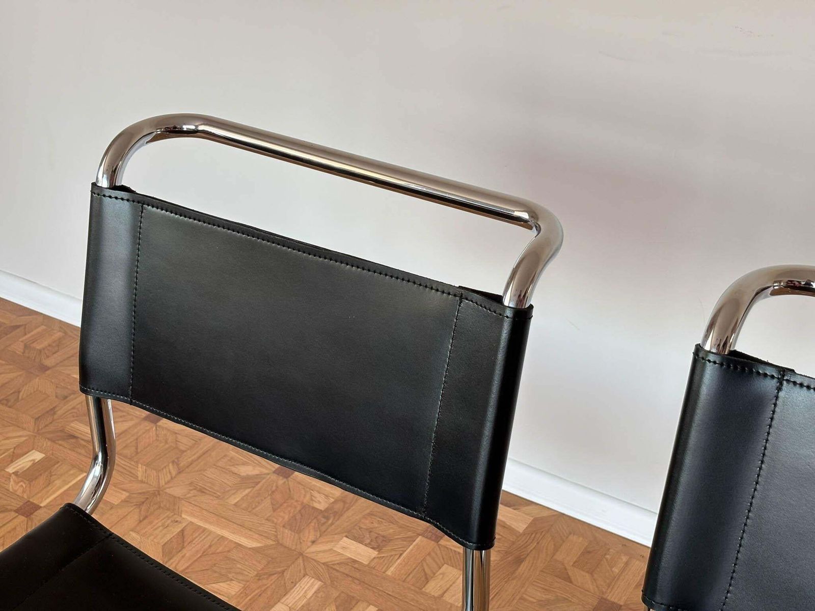 photo furniture S33 Chairs By Mart Stam For Thonet, 1980s, Set Of 2